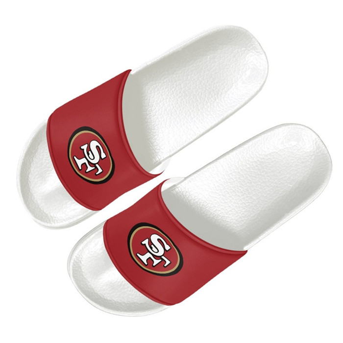 Men's San Francisco 49ers Flip Flops 001